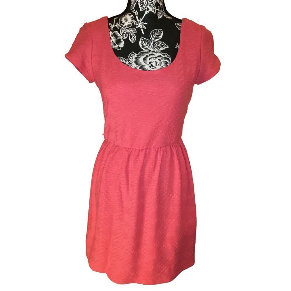 Lily Rose Textured T Shirt Dress Boho Bohemian Travel Vacation